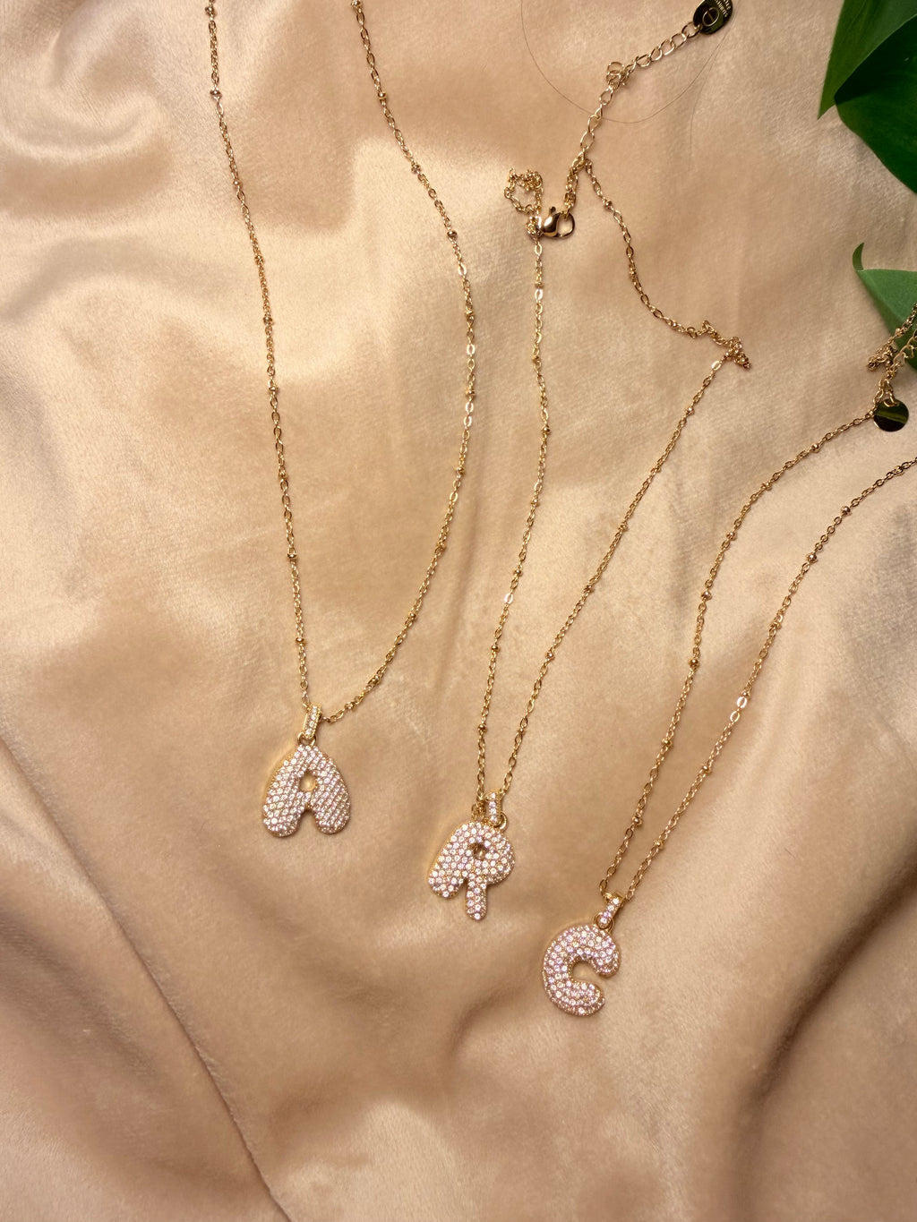 COLLANA LETTER SHINE