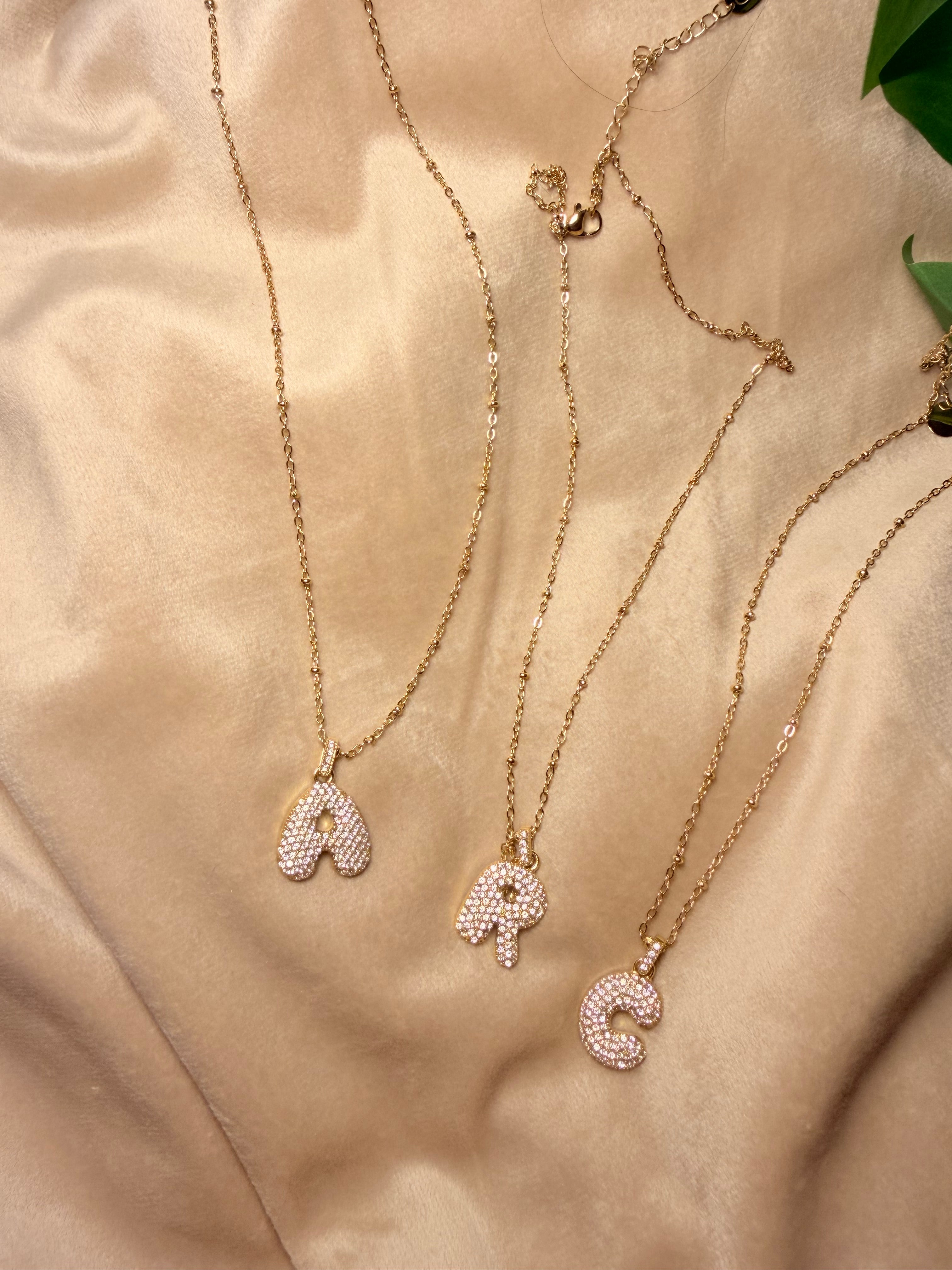 COLLANA LETTER SHINE