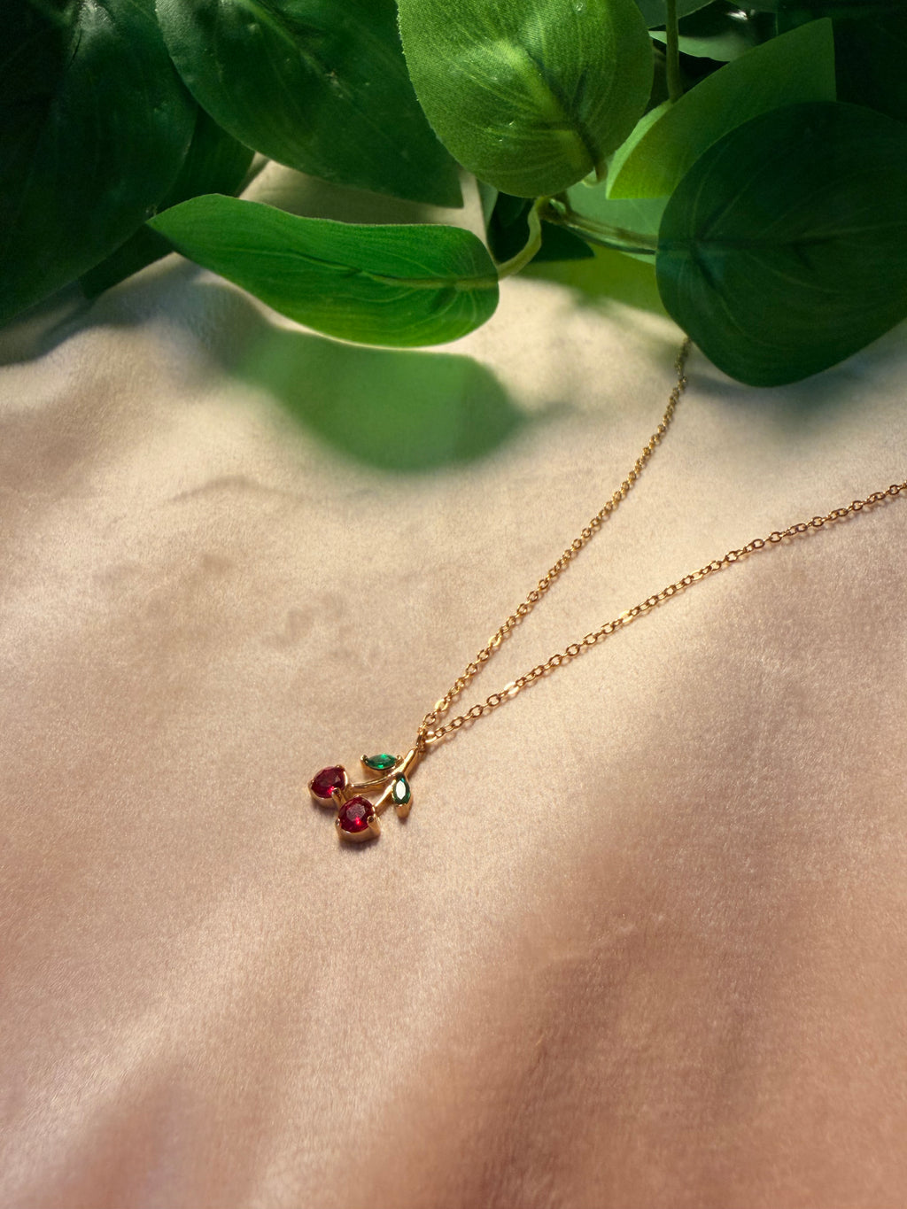 COLLANA CRYSTAL CHERRY