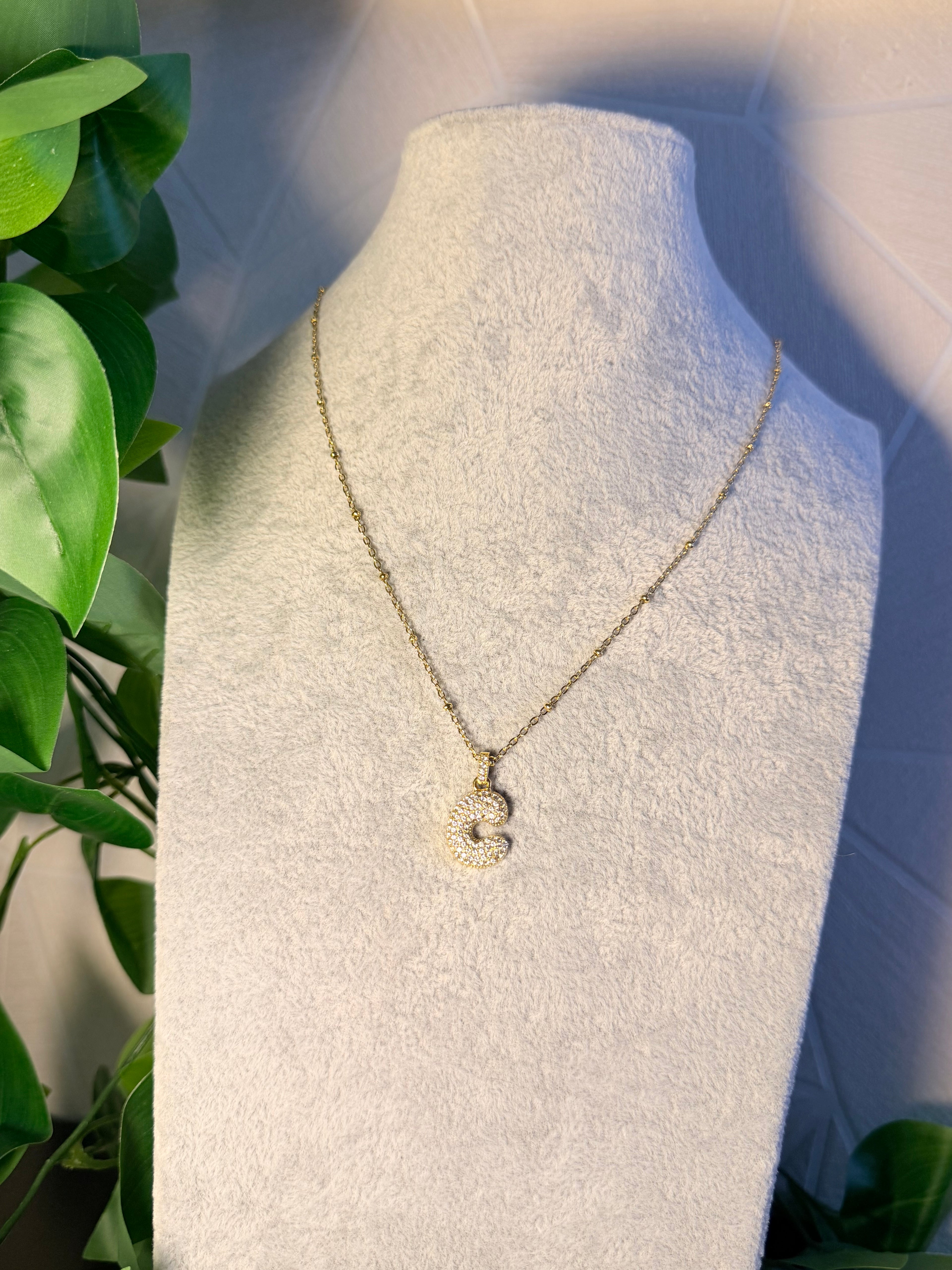 COLLANA LETTER SHINE