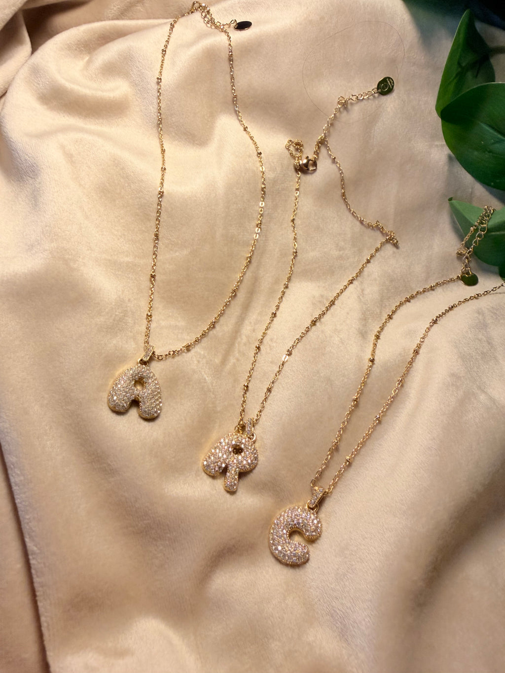 COLLANA LETTER SHINE